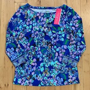 NWT Lilly Pulitzer Everlynn ChillyLilly Top